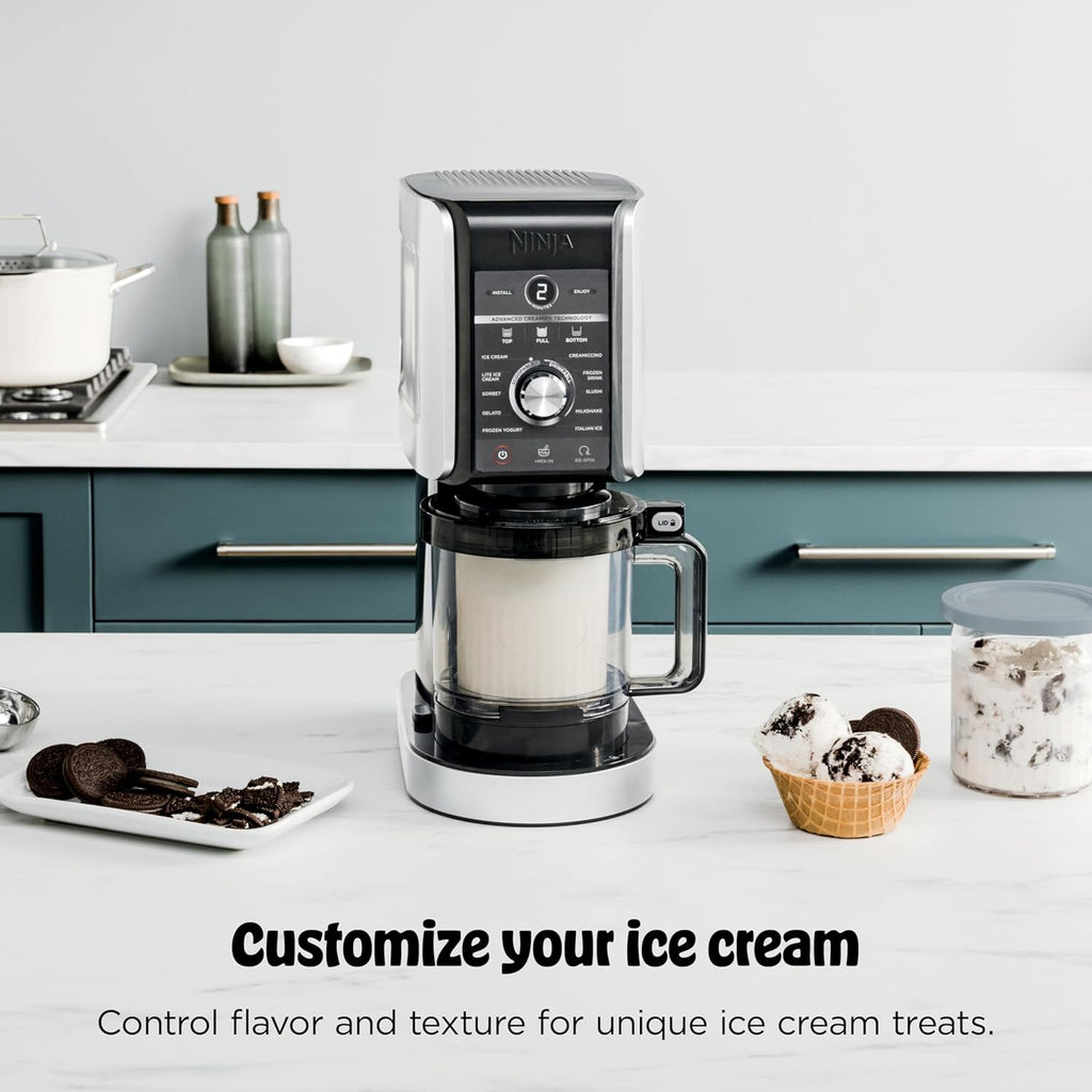 Ninja CREAMi Deluxe Ice Treat Maker