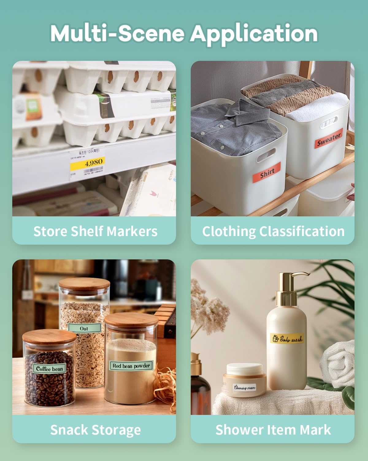 Smart Label Maker for Easy Organization