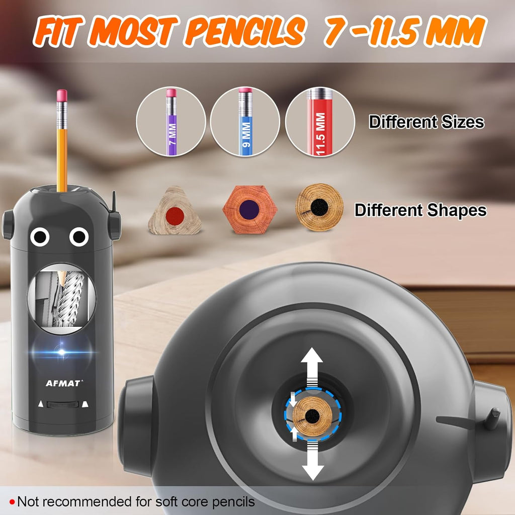 Smart Rechargeable Pencil Sharpener