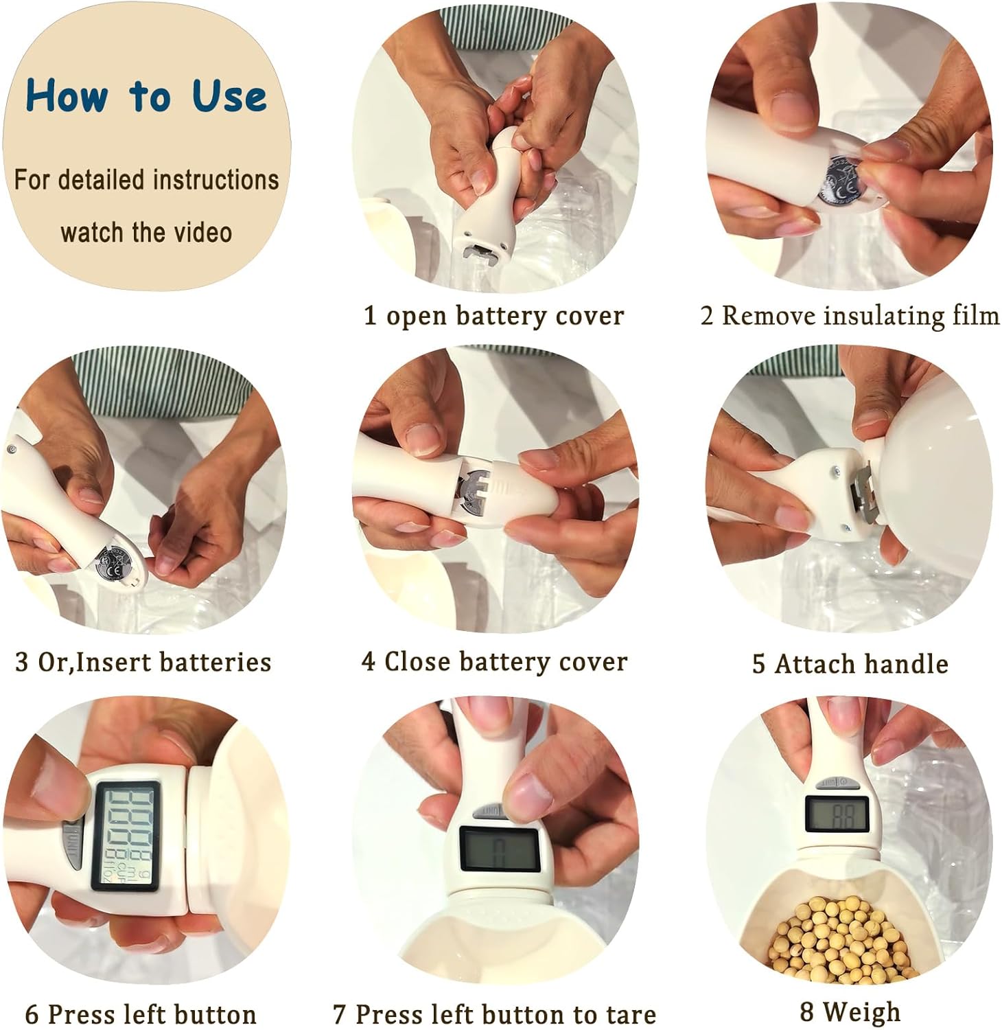 Smart Kitchen Digital Weighing Spoon