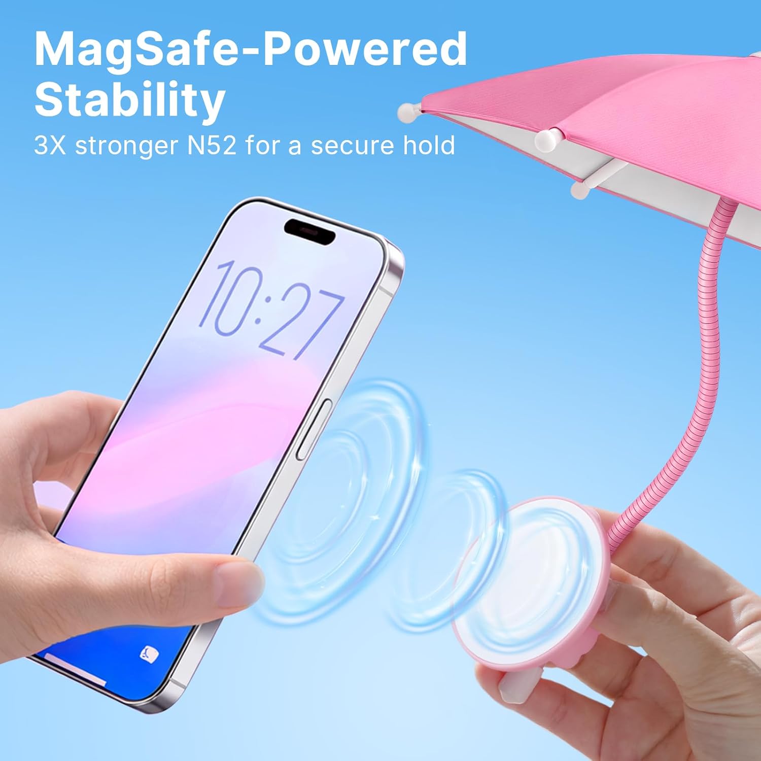 Magnetic Phone Sunshade Umbrella