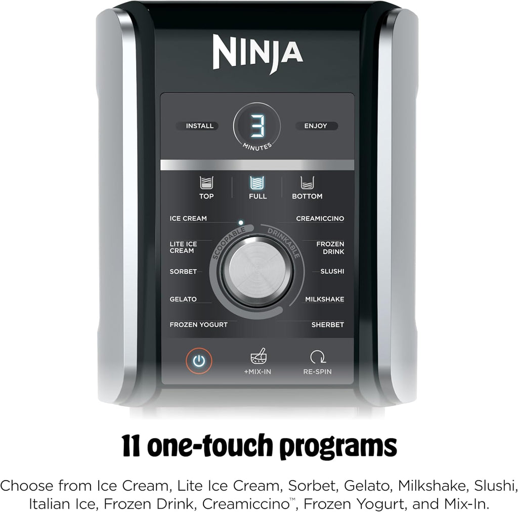 Ninja CREAMi Deluxe Ice Treat Maker