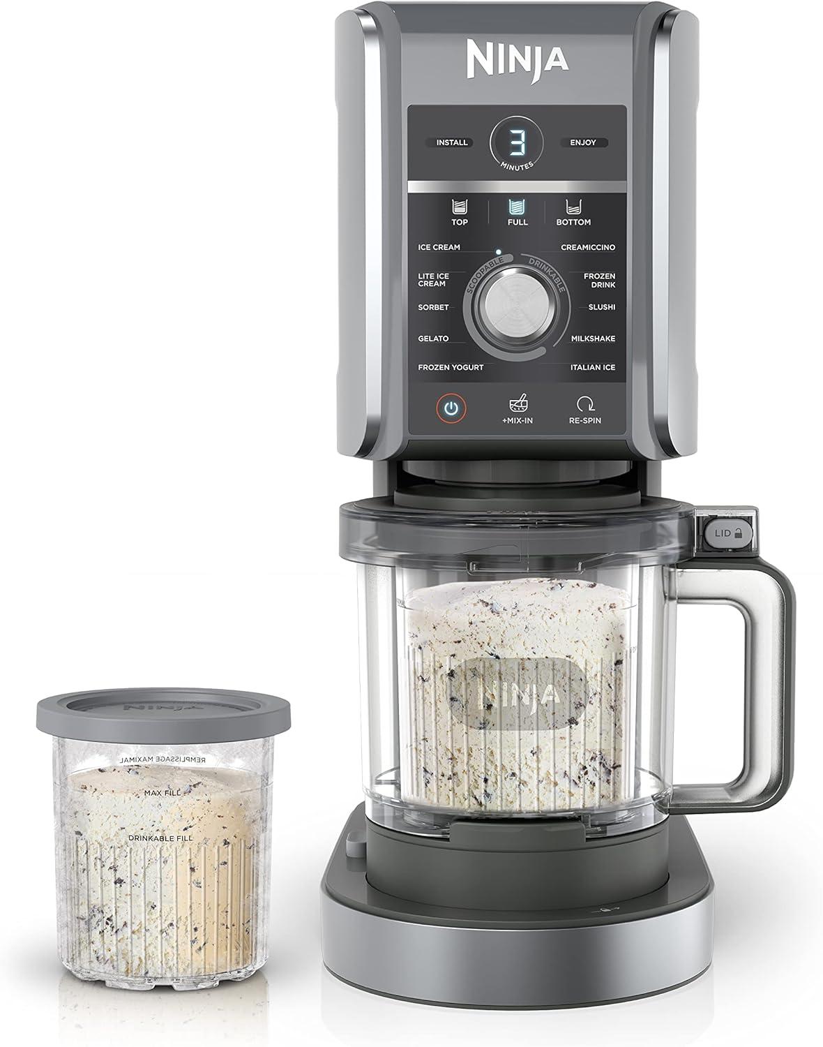 Ninja CREAMi Deluxe Ice Treat Maker