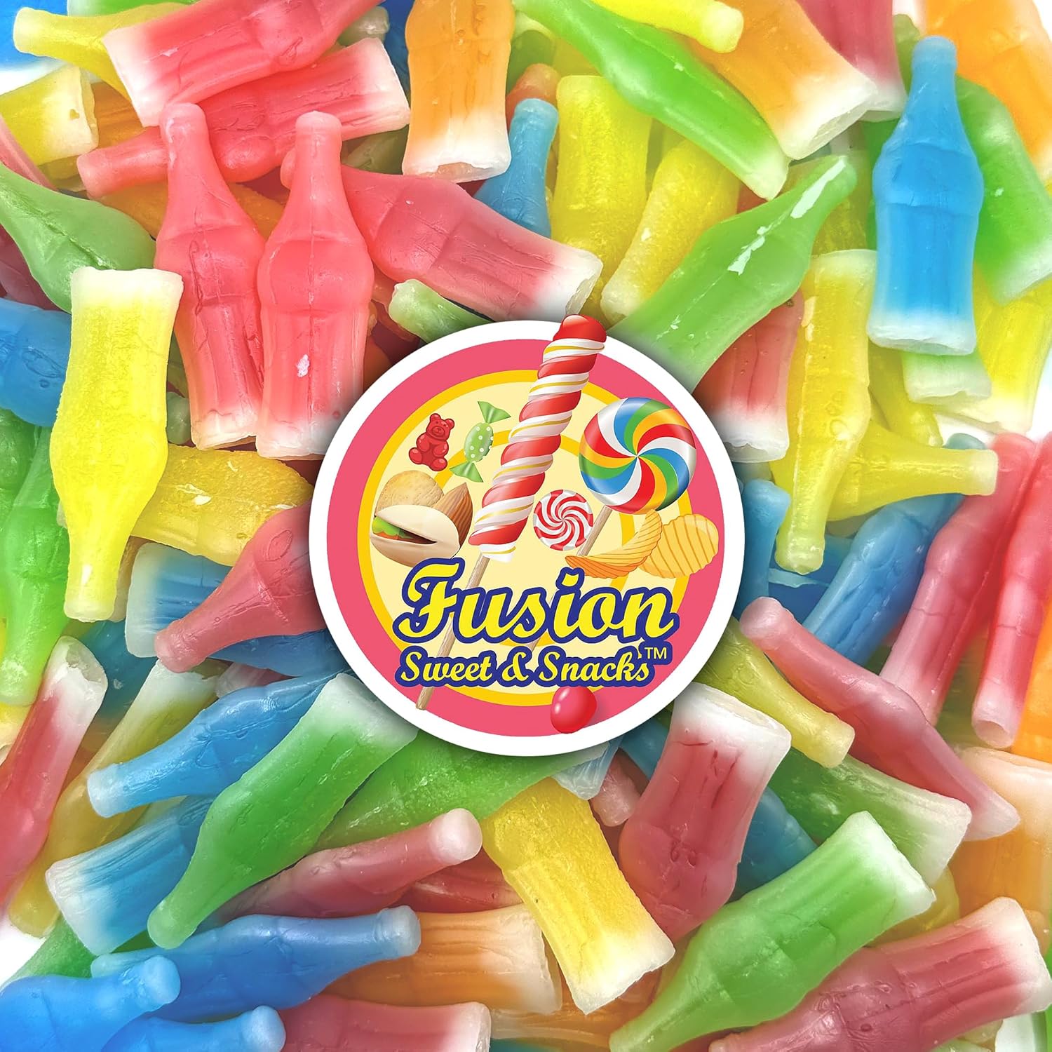 Retro Wax Bottle Candy Drinks