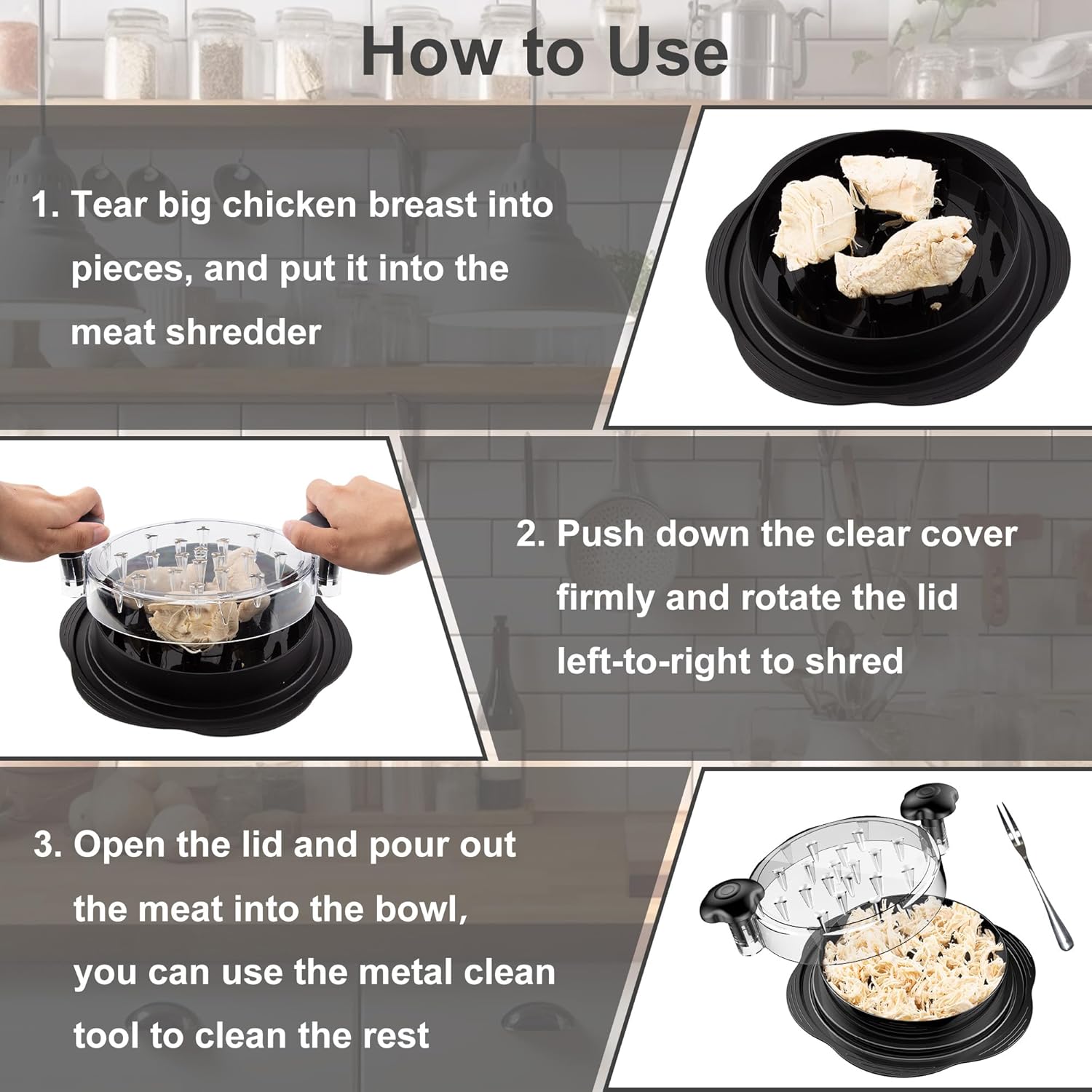 Mighty Chicken Shredder Pro